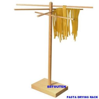 PASTA DRYING RACK   by WESTON  WOODEN   BAMBOO   NEW