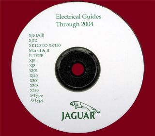Jaguar Electrical Wiring Diagram Service Manual XJ6 XJ8 XKE XK8 XJS XJ