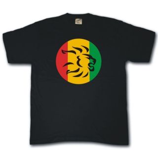 RASTA LION HEAD reggae dub step music dance t shirt