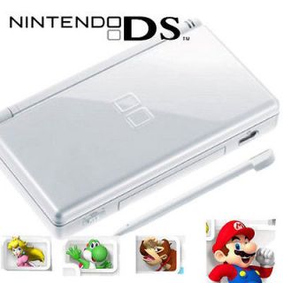 White Nintendo DS Lite NDSL Console DS DSL NDSL Handheld System+Gifts