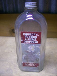 Davis Isopropyl Rubbing Alcohol Compound Bottle 16 oz. Knoxville 