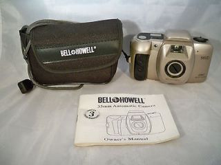 Bell & Howell 985D 35mm Automatic Camera w/ Case & Owners manual