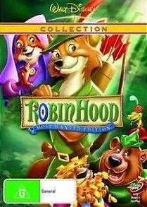 Robin Hood (Disney) DVD R4 *NEW & SEALED*