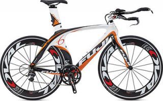 NEW Elite Triatlon TT Carbon Fiber Bicycle 56cm D6 2.0 with Shimano 