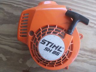 USED STIHL SH 85 LEAF BLOWER STARTER RECOIL ASSEMBLY WILL FIT OTHERS