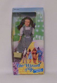   Wizard of OZ DOROTHY and TOTO dolls 1939 LOEWS 1988 TURNER ENT. NIB