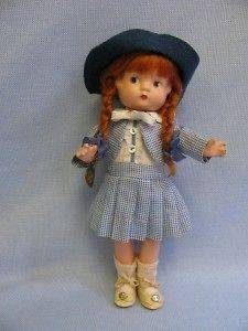 ½ BOXED 1938 PATSYETTE Compo Doll From MOVIE ANNE SHIRLEY Heart 