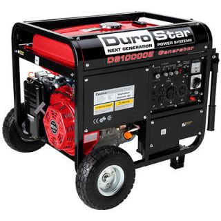 DuroStar 10000 Watt Portable Gas Electric Start Generator Home Standby 