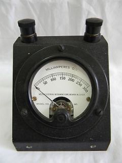 WESTON ELECTRICAL INSTRUMENT CORP. ~ 0 to 100 DC MILLIAMPERES ~ MODEL 