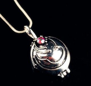 Hot Vampire Diaries  Elena Verbena pendant necklace colored crystal 