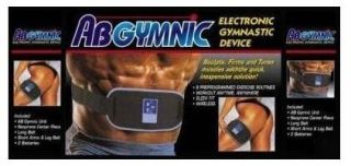 Abgymnic Electronic Gymnastic and Muscle Toning Device