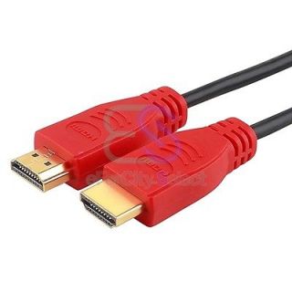 15Ft 4.5m Red 1.4 HDMI Cable Ethernet 3D 1080p M/M For Bluray 3D DVD 