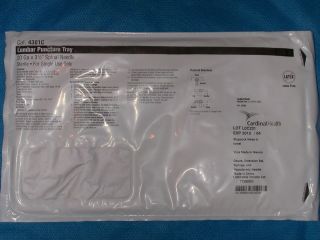 Lumbar Puncture Tray 20ga Spinal Needle 4301C Sterile Surgical 