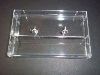   TAPE   CLEAR CASES   ROUNDED CORNERS   audio blank empty plastic case