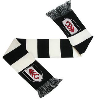Fulham FC Authentic EPL Bar Scarf   SHIPS FROM USA