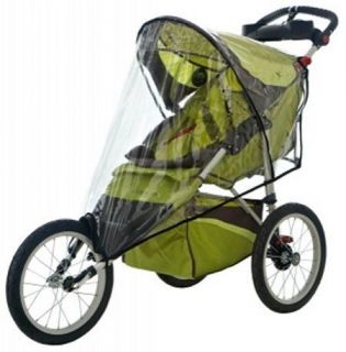   Jogging Stroller Weather Cover/Rain Shield for Single Fixed Wheel