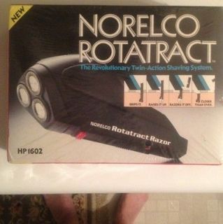 Newly listed Vintage Norelco Rotatract Shaver In Unopened Box