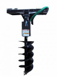 NEW EARTH AUGER DRIVE ATTACHMENT Skid Steer Loader Industrial Direct 