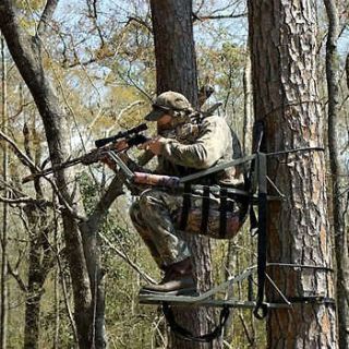   DEER GAME HUNTING CLIMBING TREE STAND TREESTAND one 1 man hunt