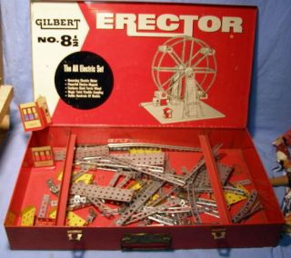erector set 8 1 2 in Pre 1980