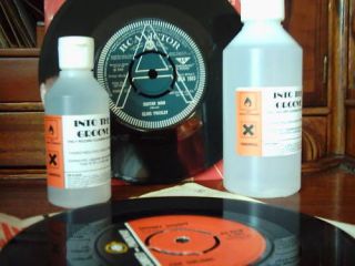 VINYL RECORD CLEANING SOLUTION with Triton X100 INTO THE GROOVE 1 
