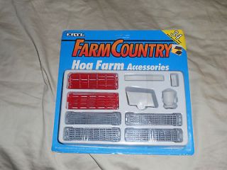 Ertl Farm Country Machines Toy Animal Pigs Accessories Set MIP 1/64 