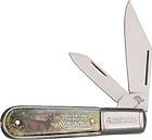   Knives Sm 2 Blade Barlow Whitetail Deer Artwork Pocket Knife RE17619