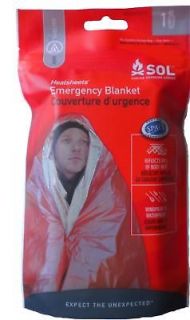 SOL AMK Heatsheets Emergency Survival 1 Person Blanket~First Aid Gear 