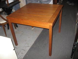 MID CENTURY MODERN DANISH REFRACTORY DINING TABLE MADE IN DENMARK