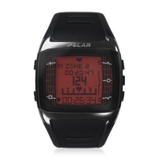 Polar FT60 Heart Rate Monitor Watch FT60M Black with Red Display