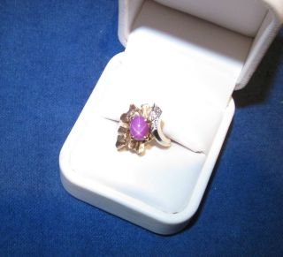 star ruby ring in Vintage & Antique Jewelry