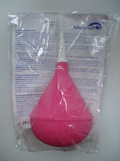 Medical Rubber Enema With Hard Tip 180ml (6.35 oz ) , Balon , NEW 