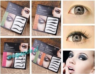 Packs 8 Pairs Stylish Lovely Eyeliner Eyeshadow Stickers Sealed