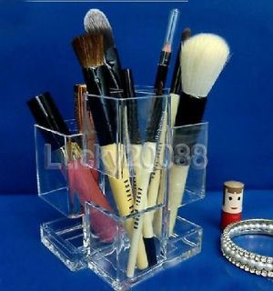   3D Space Design Blush Brushes Pens/brow Pencils Holder Stand Gift