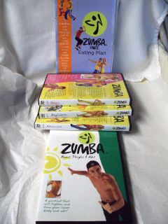 Zumba DVD Fitness Dance workout whole body excercise latin steps tone