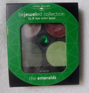 LAURA GELLER BEJEWELED COLLECTION LIP, EYE THE EMERALDS