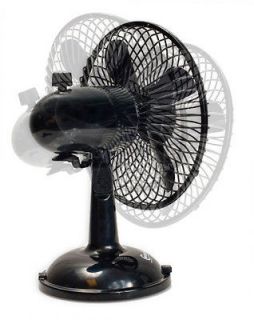  old fashion Black 8 Tall Mini 2 Speed Oscillating Fan for PC user