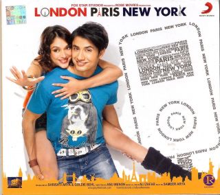   PARIS NEW YORK ALI ZAFAR,ADITI RAO  INDIAN HINDI MOVIE SONGS CD CD