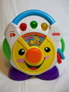 Fisher Price Laugh & Learn Nursery Rhymes CD Player See & Say Musical 