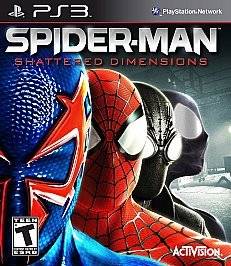 Spider Man Shattered Dimensions 2010 PLAYSTATION 3 Action Game PS3 