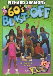   60s BLAST OFF EXERCISE DVD NEW SEALED AEROBICS WORKOUT FITNESS