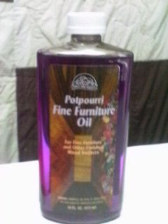 POTPOURRI FINE FURNITURE OIL BY STANLEY HOME PRODUCTS