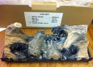 Vermont Castings Electric Fireplace Logs # 10003645   Hef10   Hes40 
