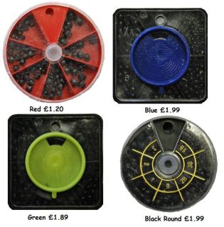 FISHING SHOT NON TOXIC SPLIT SHOT CHOOSE FROM 4 OPTIONS LINE WEIGHTS