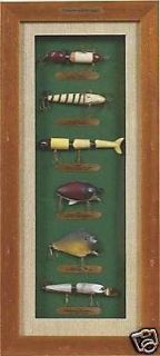 antique wood lure in Lures