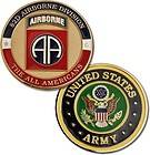 FORT BRAGG,NC 82nd AIRBORNE DIVISION U.S. ARMY NEW COIN