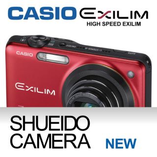 CASIO EXILIM EX FC200S DIGITAL CAMERA HIGH SPEED VIDEO RECORDING RED