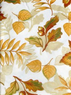   utumn~Fall Leaves~Vinyl Tablecloth~Fla​nnel Back~All Sizes