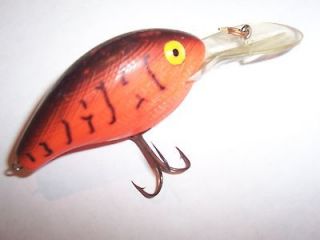 Vintage Rebel Deep Mini R fish tackle box fishing crankbait lure