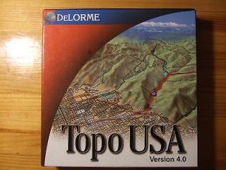 Newly listed Topo USA 4.0 3D maps GPS software 7 CDs for Win XP by 